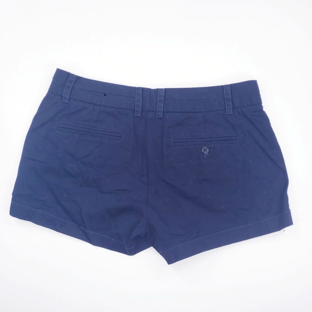 J.crew Chino Navy Blue khaki shorts Size 6 #343